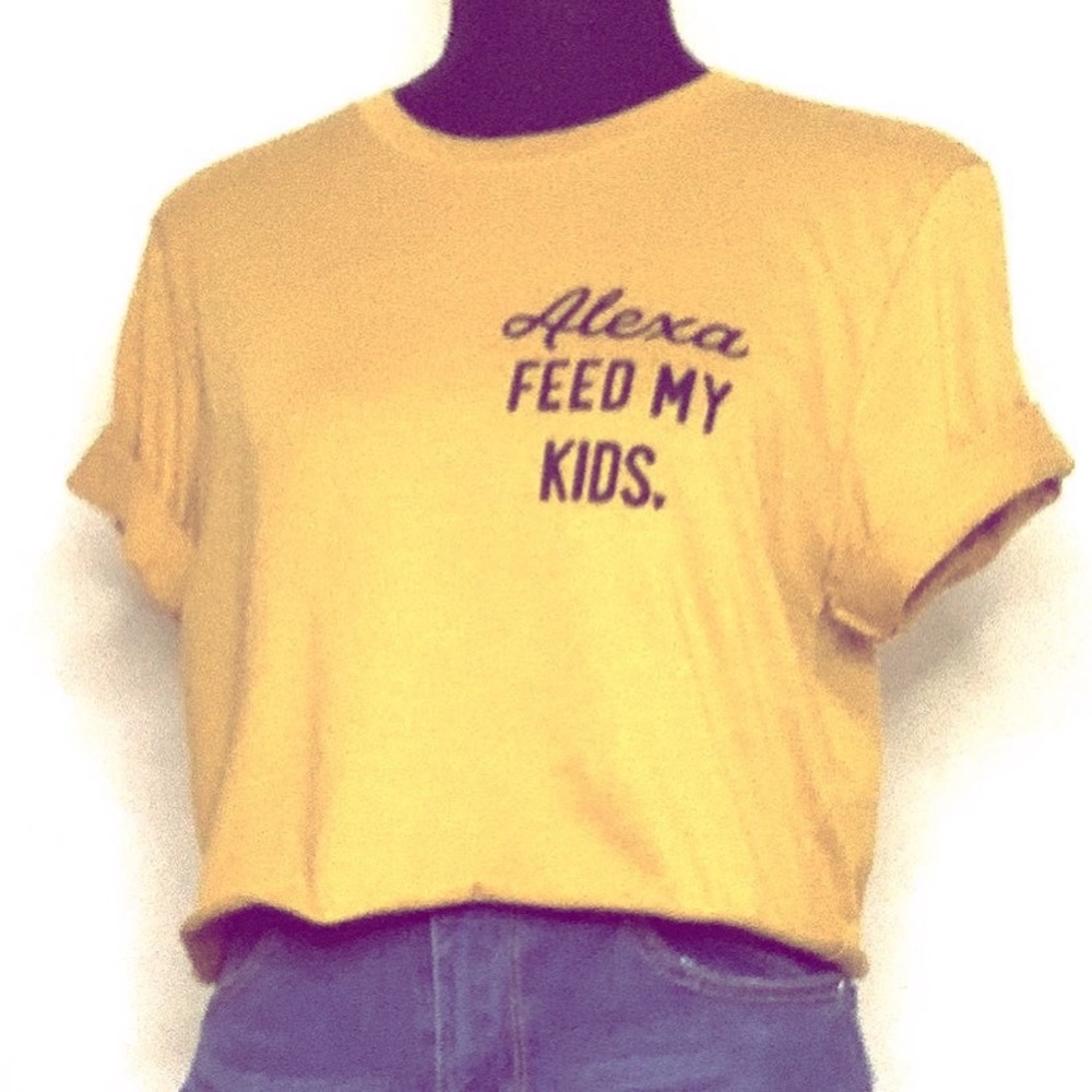 Alexa feed my kids tee